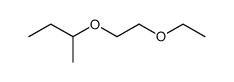 ethylene glycol sec-butyl ethyl ether Structure