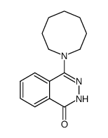 4-heptamethyleneimino-1(2H)-phthalazinone结构式