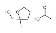 acetic acid,(2-methyloxolan-2-yl)methanol Structure