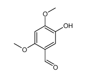 5-hydroxy-2,4-dimethoxybenzaldehyde结构式