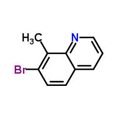 7-溴-8-甲基喹啉结构式