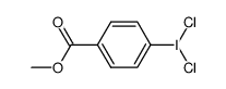 4-dichloroiodanyl-benzoic acid methyl ester结构式