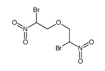 1-bromo-2-(2-bromo-2-nitroethoxy)-1-nitroethane Structure