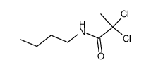 N-butyl-2,2-dichloropropanamide Structure
