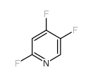 2,4,5-Trifluoropyridine structure