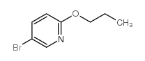 5-溴-2-丙氧基吡啶结构式