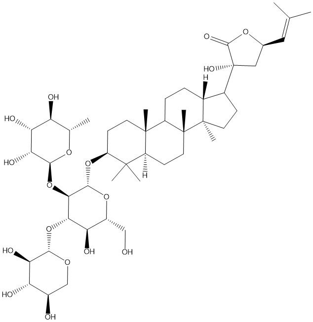 绞股蓝皂苷 PLSDZ2结构式