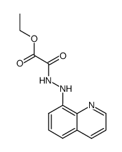 ethyl ester of the 8-quinolylhydrazide of oxalic acid Structure