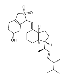维生素D2 SO2加合物结构式