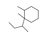 1-butan-2-yl-1,2-dimethylcyclohexane Structure