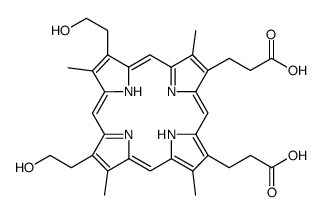 ISOHEMATOPORPHYRIN IX structure