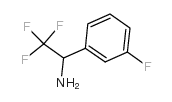 3-氟-A-(三氟甲基)苯甲胺结构式