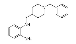 2-N-[(1-benzylpiperidin-4-yl)methyl]benzene-1,2-diamine结构式