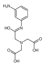2-[[2-(3-aminoanilino)-2-oxoethyl]-(carboxymethyl)amino]acetic acid结构式