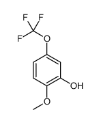 2-Methoxy-5-(trifluoromethoxy)phenol Structure