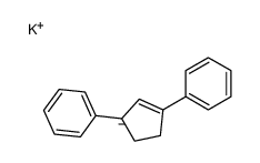 potassium,(3-phenylcyclopenten-1-yl)benzene Structure
