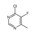 4-氯-5-氟-6-甲基嘧啶结构式