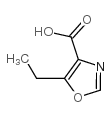 5-ethyloxazole-4-carboxylic acid结构式