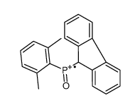 (2,6-dimethylphenyl)-(9H-fluoren-9-yl)-oxophosphanium Structure