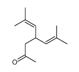 6-methyl-4-(2-methylprop-1-enyl)hept-5-en-2-one Structure