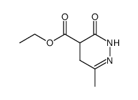 6-methyl-3-oxo-2,3,4,5-tetrahydro-pyridazine-4-carboxylic acid ethyl ester Structure
