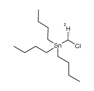 (R)-tributyl(chloro-[D1]methyl)stannane Structure