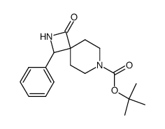tert-Butyl 1-oxo-3-phenyl-2,7-diazaspiro[3.5]nonane-7-carboxylate Structure