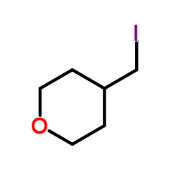 4-碘甲基四氢吡喃结构式