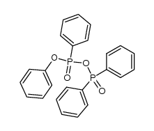 phenylphosphonic diphenylphosphinic anhydride phenyl ester Structure