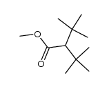 dimethyl-3,3 tertiobutyl-2 butyrate de methyle结构式