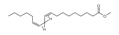 methyl [11,11-(2)H2]-linoleate Structure
