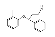 (3S)-N-methyl-3-(2-methylphenoxy)-3-phenylpropan-1-amine结构式