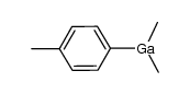 dimethyl(4-methylphenyl)gallium结构式