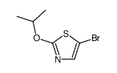 5-溴-2-异丙氧基噻唑结构式
