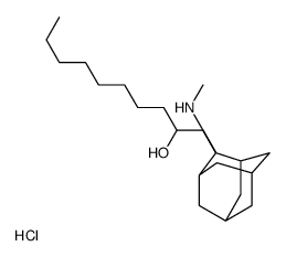 1-[2-(methylamino)-2-adamantyl]decan-2-ol,hydrochloride结构式