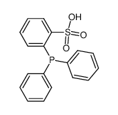 2-(二苯基膦基)苯磺酸结构式