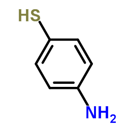 4-氨基苯硫酚结构式