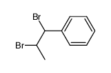 α,β-dibromo-n-propylbenzene Structure