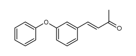 (E)-1-(3-Phenoxyphenyl)buten-3-one结构式