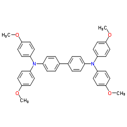 N,N,N',N'-四(4-甲氧基苯基)联苯胺结构式