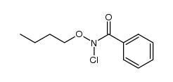 butyl N-chlorobenzohydroxamate结构式