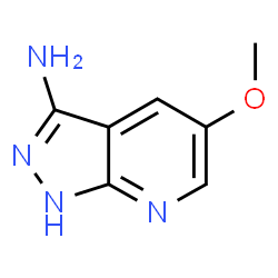 5-Methoxy-1H-pyrazolo[3,4-b]pyridin-3-amine structure