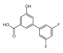 3-(3,5-difluorophenyl)-5-hydroxybenzoic acid Structure