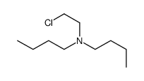 N-butyl-N-(2-chloroethyl)butan-1-amine结构式