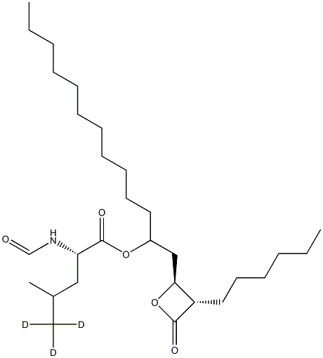 Orlistat-d3 Structure