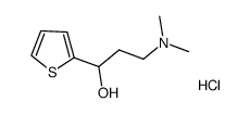 3-(dimethylamino)-1-(thiophen-2-yl)propan-1-ol结构式