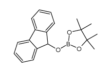 2-(fluoren-9-yloxy)pinacolborane Structure