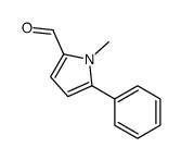 1-methyl-5-phenylpyrrole-2-carbaldehyde结构式