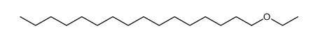 ethyl hexadecyl ether结构式