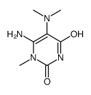 6-氨基-5-(二甲基氨基)-1-甲基嘧啶-2,4(1h,3h)-二酮结构式